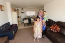 Imran Khan and her children Iqra and Mohammed Isa have moved into Banbury Park, a former WWII air raid shelter
