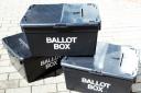 BALLOT BOXES WITH MIKE LOVELADY - A VERY RETURNING OFFICER.