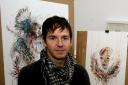 Carne Griffiths will be holding an exhibition of his work in March