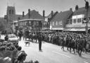 The Lord Mayor of London visits Epping High Street in 1961