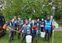 Thames21's volunteers at a citizen science event