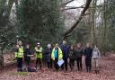Caroline Haines joined a team from Historic England exploring the history of Ambresbury Banks (Image: City of London Corporation)