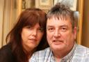 Sara McMarrow and her husband Jon thanked NHS staff