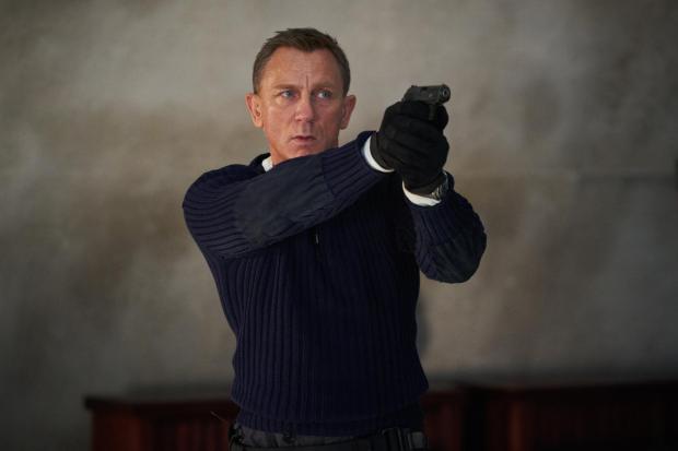 East London and West Essex Guardian Series: Daniel Craig playing James Bond in the new Bond film No Time To Die (PA)