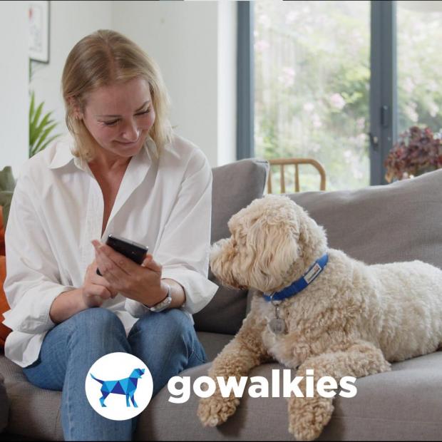 East London and West Essex Guardian Series: GoWalkies is quick and easy to use from both the walkers and owners perspective. (GoWalkies)
