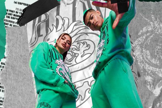East London and West Essex Guardian Series: BoohooMAN's new couples tracksuits, pictured.