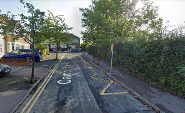 East London and West Essex Guardian Series: A view of another part of the road by the school (right) which a head teacher would like traffic restrictions on. Credit: Google Maps
