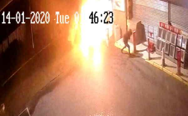 East London and West Essex Guardian Series: One of the explosions caught on camera. Picture: Essex Police.