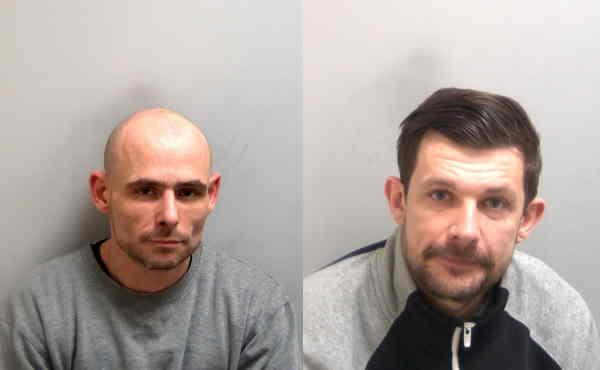 East London and West Essex Guardian Series: Anthony Crowley (left) and James Whitlock. Picture: Essex Police.