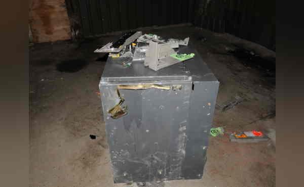 East London and West Essex Guardian Series: A damaged ATM following an incident in Ongar Road, Brentwood. Picture: Essex Police.