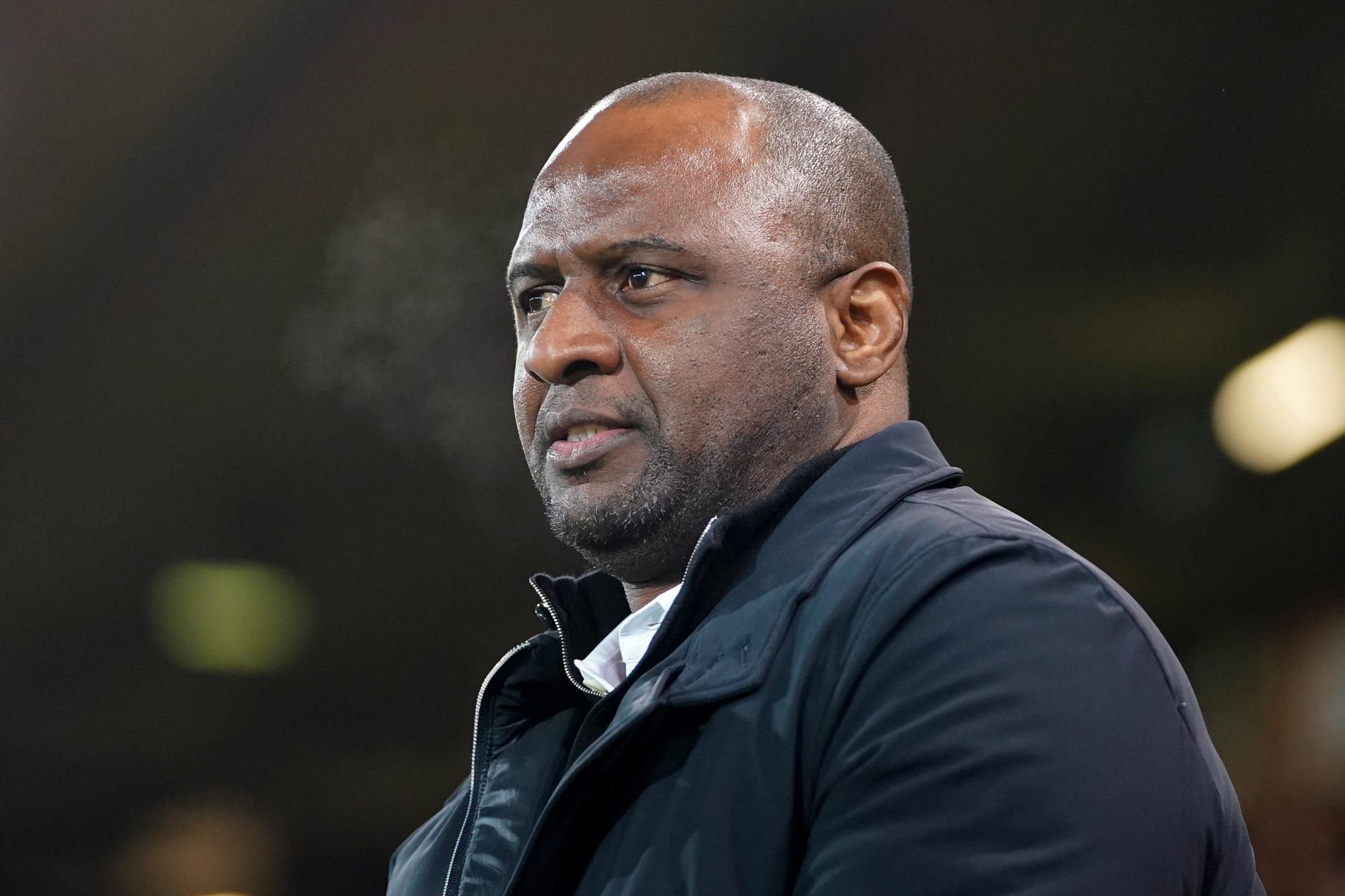 Patrick Vieira felt Palace were not brave enough going forward against Burnley - Vimarsana News