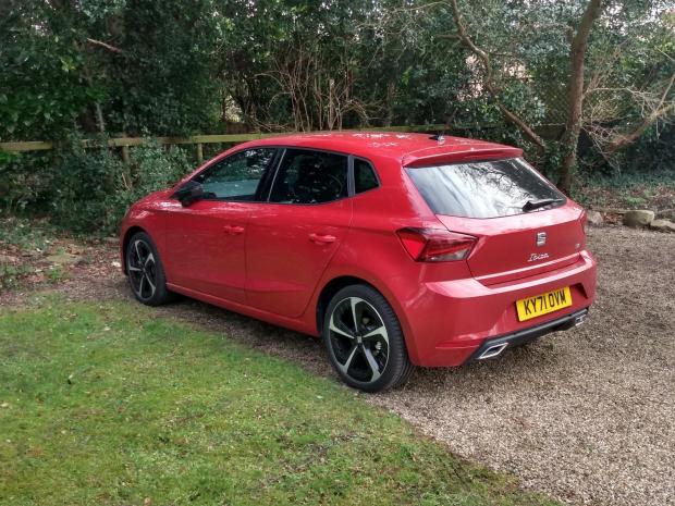 East London and West Essex Guardian Series: The bright read paintwork of the SEAT Ibiza really catches the eye in these images 