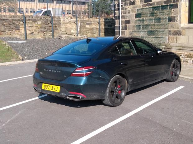East London and West Essex Guardian Series: The Genesis G70 has a distinctive look