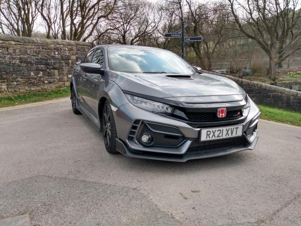 East London and West Essex Guardian Series: The Honda Civic Type R on test in West Yorkshire 