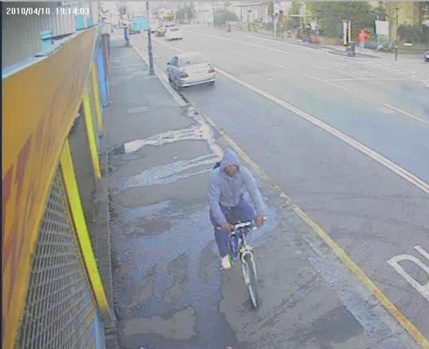 East London and West Essex Guardian Series: A cyclist police would like to identify and speak to. Credit: Met Police