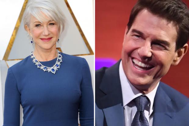East London and West Essex Guardian Series: Dame Helen Mirren and Tom Cruise to take part. (PA)