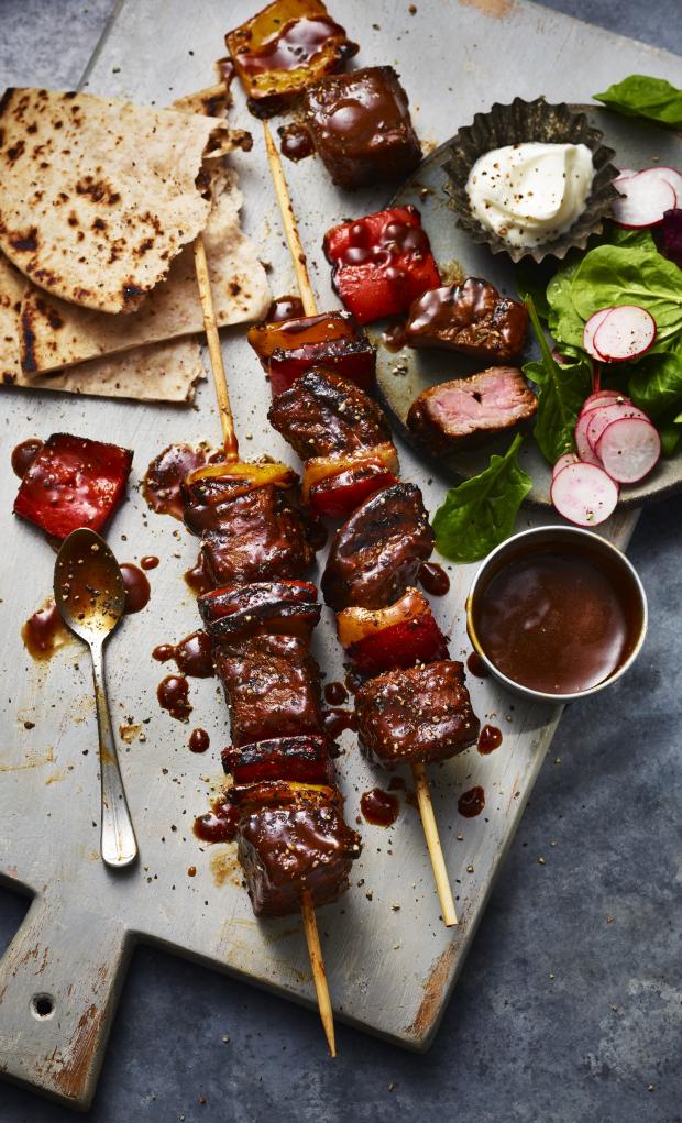 East London and West Essex Guardian Series: Collection Master Grill Seasoned Rump Steak Kebabs. M&S