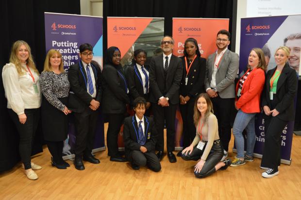 Channel 4 brings TV careers initiative to West Midlands school
