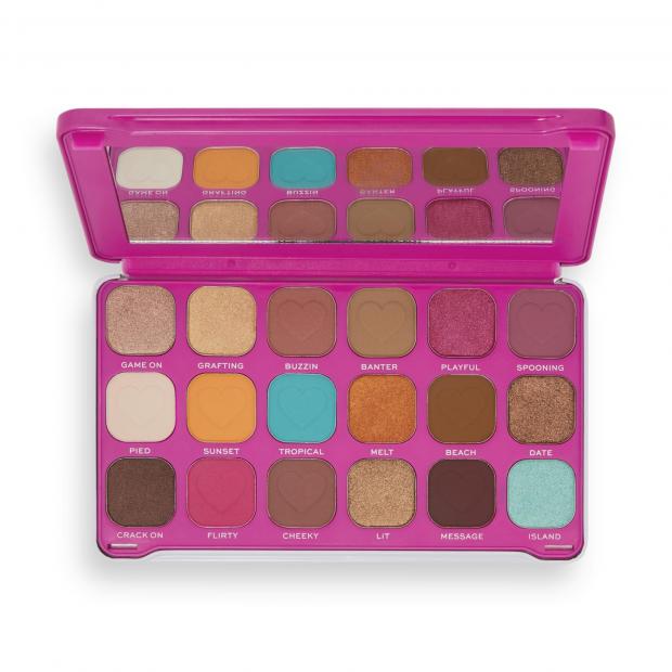East London and West Essex Guardian Series: Love Island x Makeup Revolution I've Got a Text Forever Flawless Eyeshadow Palette. Credit: Revolution