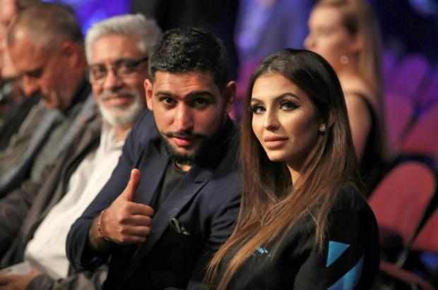 East London and West Essex Guardian Series: Amir Khan and his wife Faryal. Credit: PA