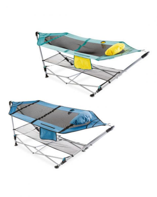 East London and West Essex Guardian Series: Portable Hammock with Stand. (Aldi)