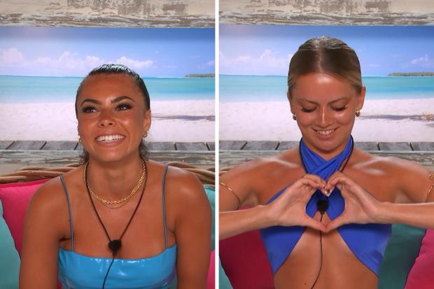 East London and West Essex Guardian Series: Paige and Tasha. Love Island airs at 9pm on ITV2 and ITV Hub. Episodes are available the following morning on BritBox. Credit: ITV