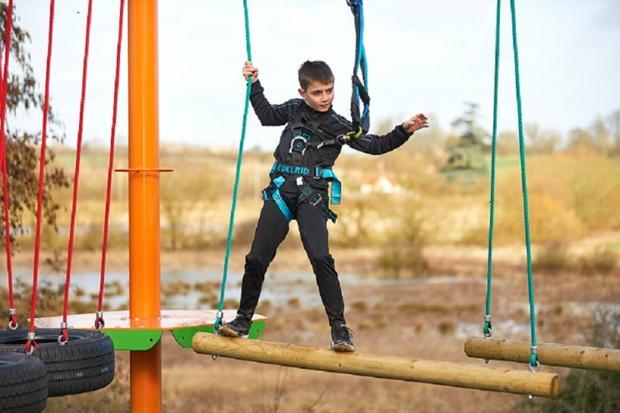 East London and West Essex Guardian Series: Harlow High Adventure, High Ropes