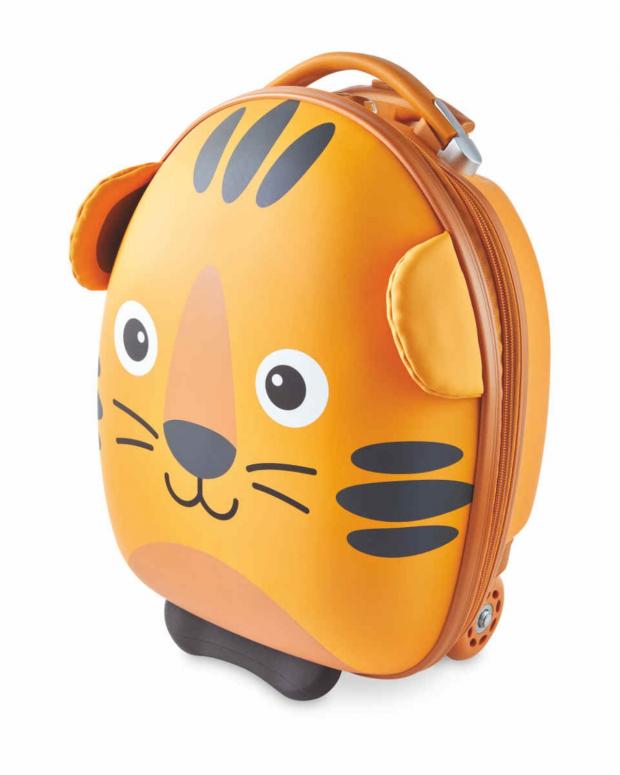 East London and West Essex Guardian Series: Children’s Tiger Trolley Suitcase (Aldi)