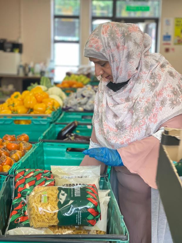 East London and West Essex Guardian Series: A foodbank is among the services offered at PL84U AL SUFFA
