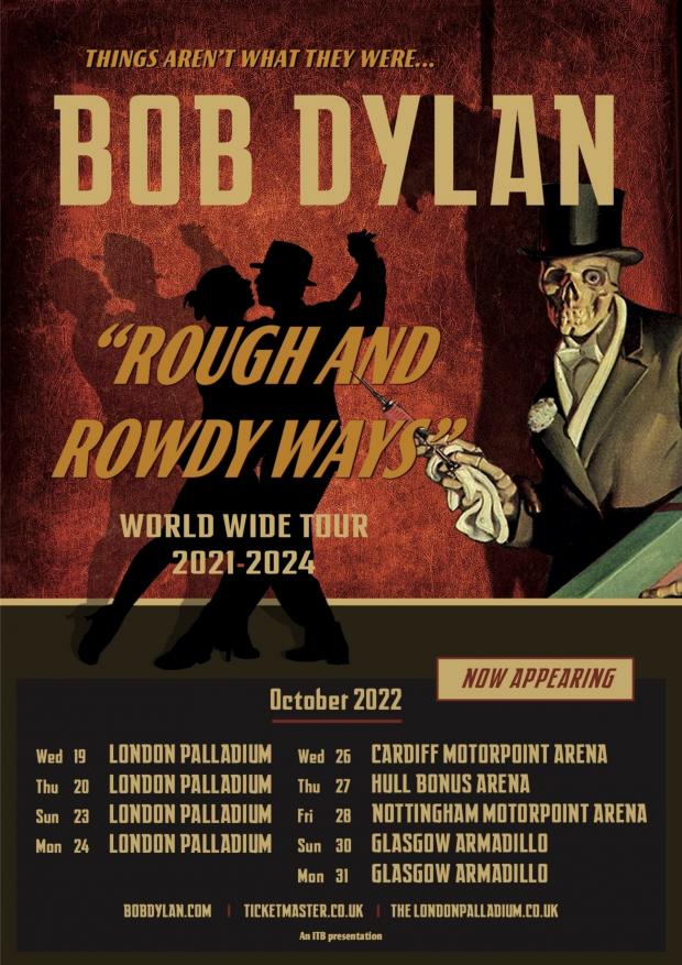 East London and West Essex Guardian Series: Bob Dylan Tour Dates. (Black Arts)