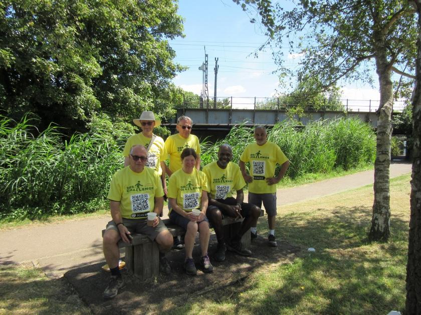 Waltham Forest Branches shelter to gain from group’s 200km walk