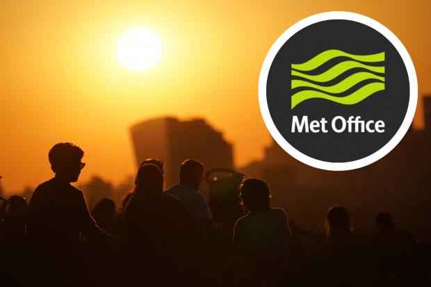 London weather forecast for this weekend as extreme heat continues (PA/Met Office)