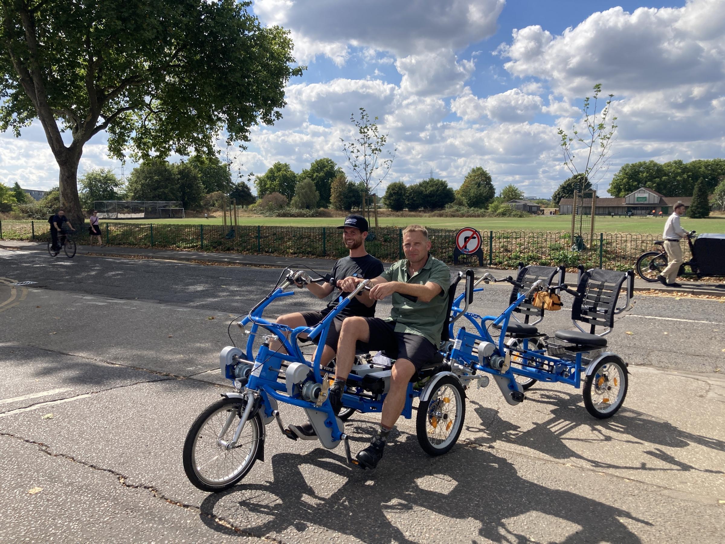 Bikeworks free ebike taxi service opens in Waltham Forest