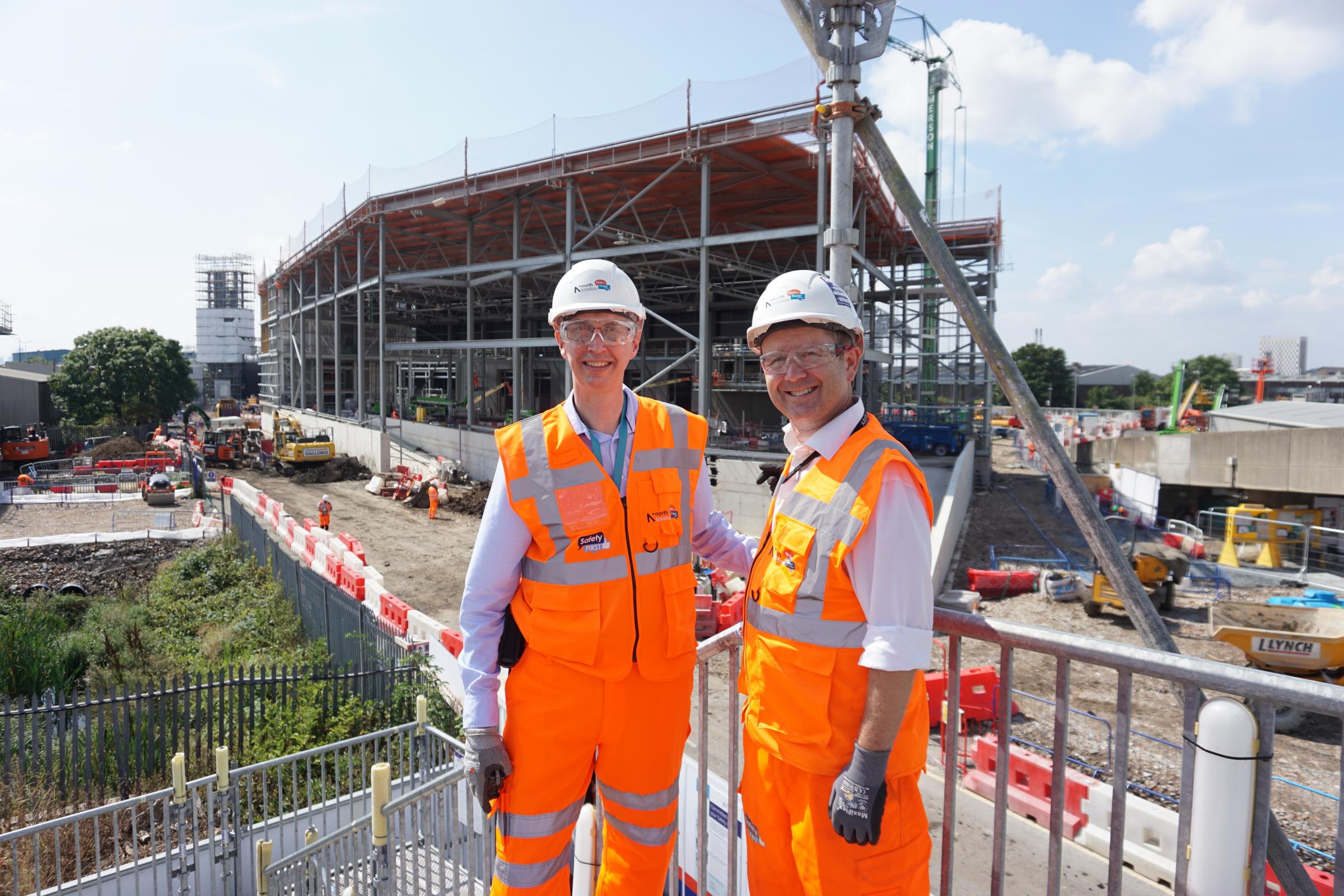 Technical director Doug Kay and project manager Neil Murray. Image: LDRS