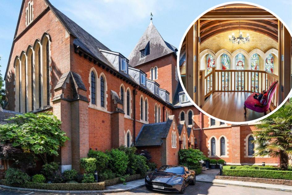 Zoopla is selling a flat inside a former chapel in London
