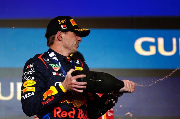 Max Verstappen cruised to victory at the season-opening Bahrain Grand Prix (David Davies/PA)