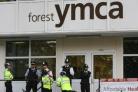 Police outside Forest YMCA