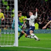 Dele Alli scores in Tottenham's midweek win over Norwich. Picture: Action Images