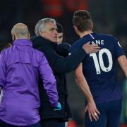 Jose Mourinho expects Harry Kane to be available before the end of the season. Picture: Action Images