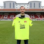 Harry Kane will sponsor Leyton Orient's shirt for charity for a second season Picture: Leyton Orient