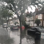 Flooding on Brooke Road (Hirah Awan)