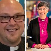 Support - The Rt Revd Dr Guli Francis-Dehqani, Bishop of Chelmsford and The Revd Canon Gareth Jones, Diocesan Refugee Coordinator