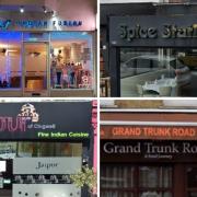 Top five Indian restaurants in Waltham Forest.