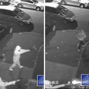 Police have released CCTV footage of the gunfight in Leyton. Picture: Met Police.