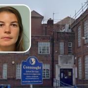 Disgraced teacher Erin Hebblewhite worked at Connaught School for Girls