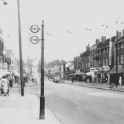 Old Church Road in Chingford c1950. Credit: Gary Stone