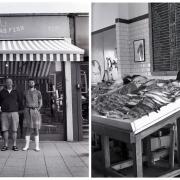 A combination picture of the owner of Wanstead Fish that features in the new exhibition. Pictures: Russell Boyce