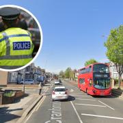 Cranbrook avenue inset: Police officer