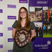 Rebecca Lloyd, winner of The Saul Keene Award for Excellence in Youth Leadership