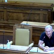 Woodford Town FC chairman Tony Scott appeared at Redbridge\'s Licensing sub-committee on July 5. Image: Redbridge Council
